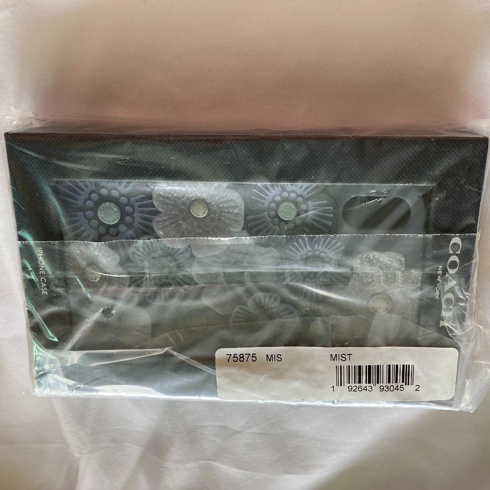 COACH IPHONE XR CASE WITH TEA ROSE APPLIQUE